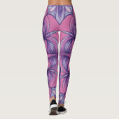Leggings Rose en fleurs (Dos)