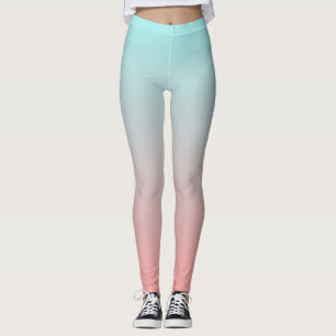 Leggings Rose et Bleu Ombré Agréablement