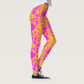 Leggings rose et jaune (Droite)