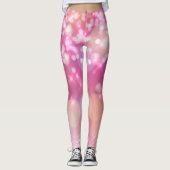 Leggings Rose et Marshmallows (Devant)