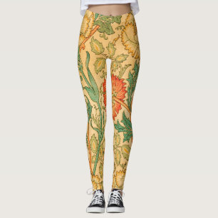 Leggings Rose et Rose par William Morris