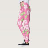 Leggings Rose Floral Shabby Chic (Gauche)