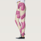 LEGGINGS ROSE GEARS MÉCANIQUES RÉSERVE DE MACHINES INDUSTRI (Gauche)