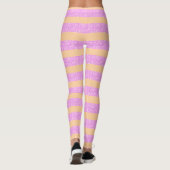 Leggings Rose Géométrique (Dos)
