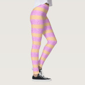 Leggings Rose Géométrique (Droite)