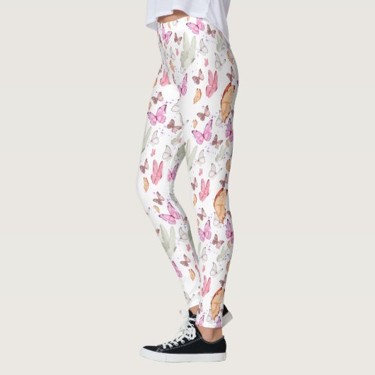 Leggings rose gold butterfly (Gauche)