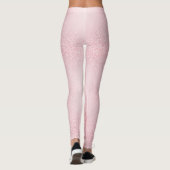 Leggings Rose Gold tendance moderne élégant Modèle (Dos)