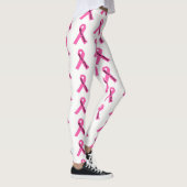 Leggings Rose Guêtre-Rose d'usage du ruban des femmes (Droite)