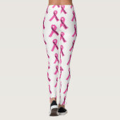 Leggings Rose Guêtre-Rose d'usage du ruban des femmes (Dos)