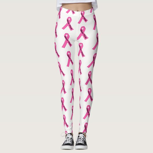 Leggings Rose Guêtre-Rose d'usage du ruban des femmes (Devant)