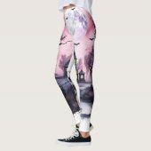 Leggings rose halloween (Gauche)
