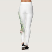 Leggings rose jaune (Dos)