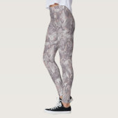 Leggings rose lily raisin (Gauche)