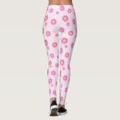 Leggings Rose marguerite (Dos)