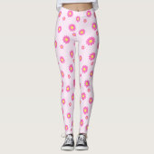 Leggings Rose marguerite (Devant)