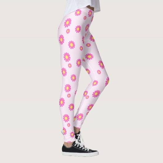 Leggings Rose marguerite (Droite)