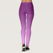 Leggings Rose neutre et gris clair (Dos)