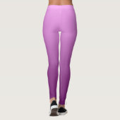 Leggings Rose neutre et lisse (Dos)