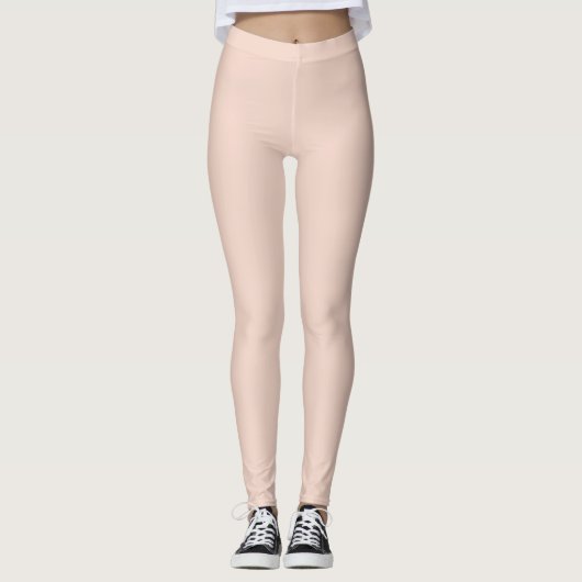 Leggings Rose Pêche Rosé (Devant)