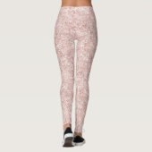 Leggings Rose Poudré Pailleté Glitzy (Dos)