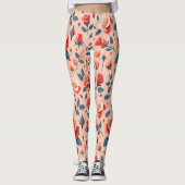 Leggings Rose Rhapsody Motif (Devant)