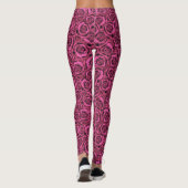 Leggings Rose rose (Dos)