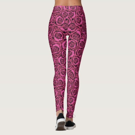 Leggings Rose rose (Dos)