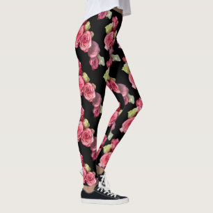 Leggings Rose rose floral