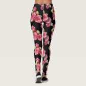 Leggings Rose rose floral (Dos)