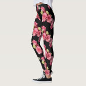 Leggings Rose rose floral (Gauche)
