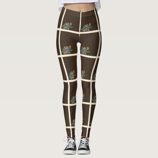 Leggings Rose Toffee (Devant)
