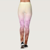 Leggings Rose tombée au miel (Dos)