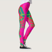 Leggings rose vert géant de Thunder_Cove de homard (Droite)