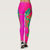 Leggings rose vert géant de Thunder_Cove de homard (Dos)