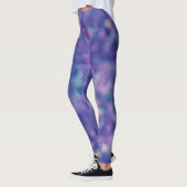 Leggings Rose violet bleu Cool unique chic (Gauche)