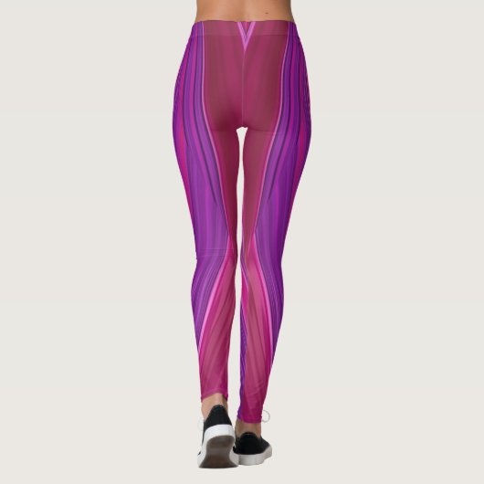 Leggings ~ rose violet ~ Original (Dos)