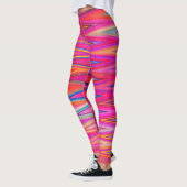 Leggings Rose ZigZag (Gauche)
