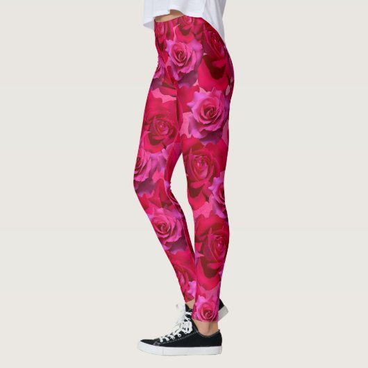 Leggings roses (Gauche)