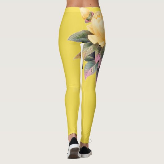 Leggings roses (Dos)