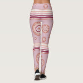 Leggings roses (Dos)