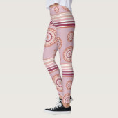 Leggings roses (Gauche)