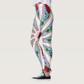 Leggings roses (Gauche)