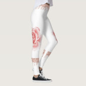 Leggings Roses à étincelles roses (Droite)