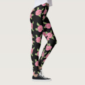 Leggings Roses à motifs roses (Droite)