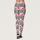 Leggings Roses aquarelle (Dos)