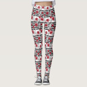 Leggings Roses aquarelle (Devant)