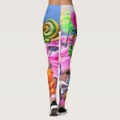 Leggings roses Candyland (Dos)