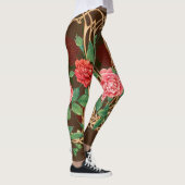 Leggings Roses de l'Art Nouveau : L'imitation de l'osier (Droite)