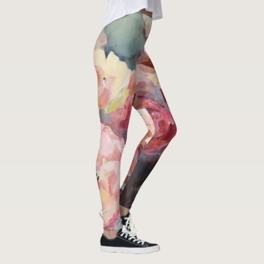 Leggings Roses de rose sauvage (Droite)