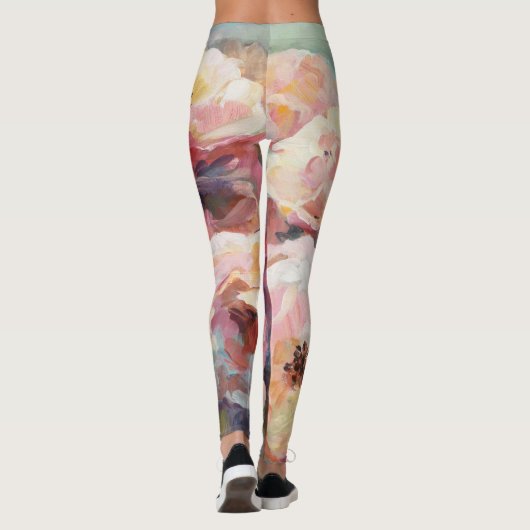 Leggings Roses de rose sauvage (Dos)